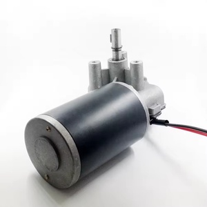 76mm Diameter DC <b>Worm</b> Reduction Motor 12V 24V 48V Low Noise Stable Speed High Efficiency - Product Image 5