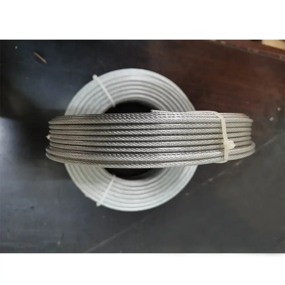 Harga grosir tali kabel baja galvanis kabel 3/64 "kabel pesawat galvanis 7x7 tali kawat pemasok Cina
