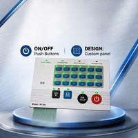 Anti-interference Locomotive Membrane Control Panel High Temperature Resistant PET Keypad Waterproof Durable Eco-friendly Resin