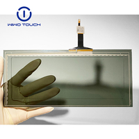Pantalla Táctil Capacitiva TFT IPS Negra de 8.8 Pulgadas, Resolución 1024*600, Modelo Personalizado