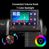 Autoradio FM 5 pouces simple DIN avec CarPlay, Android Auto, musique, vidéo, BT, lecteur DVD, lecteur MP5 pour voiture