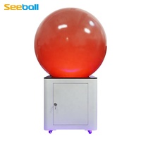 Sistema de Pantalla Táctil Esférica Interactiva Seeball 80/100/120cm Configuración Estándar, Ángulo de Visión de 360 Grados, 5500-8000 Lúmenes