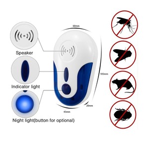 Saijzek OEM ODM Vente en gros Dispositif répulsif ultrasonique naturel contre les insectes, les moustiques et les mouches pour l'intérieur - Product Image 3