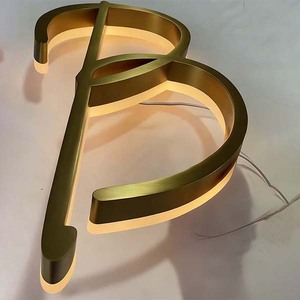 Letrero LED Personalizado de Fácil Instalación del Fabricante Original, Logotipo de Empresa con Retroiluminación, <span class=keywords><strong>Letras</strong></span> LED para Nombre de Marca de Oficina o Empresa - Product Image 6