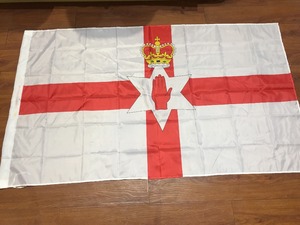 Impresión personalizada Todos los diseños Banner 100% Poliéster Exterior 3X5 FT <span class=keywords><strong>Irlanda</strong></span> <span class=keywords><strong>del</strong></span> <span class=keywords><strong>Norte</strong></span> País Nacional Banderas nacionales - Product Image 6