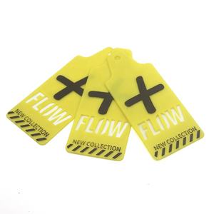 <span class=keywords><strong>2022</strong></span> Offre Spéciale étiquettes nominatives Thunder personnalisées, Logo imprimé en feuille solide, étiquettes volantes en plastique de luxe pour chaussures - Product Image 4