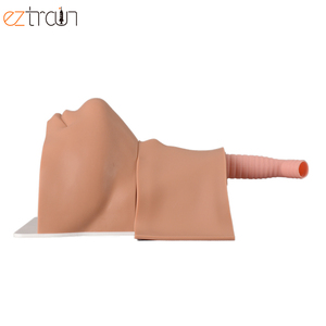 Three Skin-color Cricothyrotomy Senior Cricothyroid Membrane Puncture and Tracheotomy Training <strong>Simulator</strong> Model