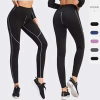 Legging de sport une pièce épais et taille haute pour femme, idéal pour le yoga et le fitness, qualité supérieure, grandes tailles, pour l'entraînement en salle de sport
