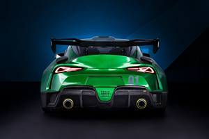 สำหรับ Toyota Supra A90 ที่ได้รับการดัดแปลงด้วยชุดแต่งไวด์บอดี้, กันชนหน้าและหลัง, ซุ้มล้อ, แผงบังลม, ฝากระโปรง - Product Image 4