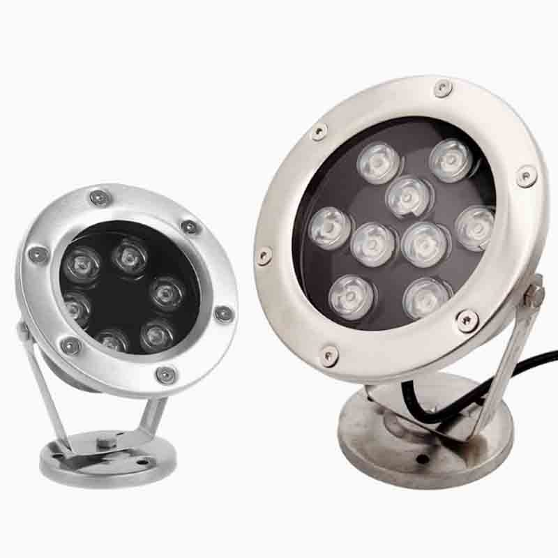 Outdoor Villa Garden Pool Light Low Voltage Landscape Lighting Underwater Glowing Diode RGB LED Fountain Light