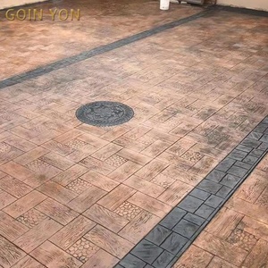 Düşük fiyat PU malzeme modeli G482 ahşap çerçeve dekoratif esnek baskı beton pullar kalıp - Product Image 6