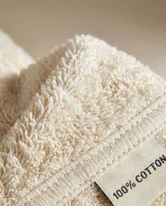 Serviette de plage en coton avec logo personnalisé imprimé, sans sable - Product Image 2