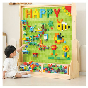 Panneau <span class=keywords><strong>de</strong></span> jeu interactif pour les enfants parfait pour les terrains <span class=keywords><strong>de</strong></span> <span class=keywords><strong>jeux</strong></span> intérieurs Toddler Floorstand STEM Wall pour le <span class=keywords><strong>centre</strong></span> éducatif <span class=keywords><strong>de</strong></span> la maternelle - Product Image 1