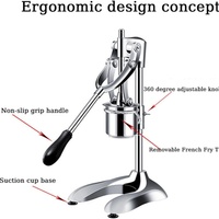Nouvelle machine manuelle pour la fabrication de purée de pommes de terre, de frites et de chips – Extrudeuse à pommes de terre