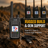 XUNLIBAO Pasokan Langsung Pabrik 9118 Global PoC+Analog GPS 4G LTE Radio PTT Walkie Talkie Tanpa Biaya Platform Seumur Hidup Dengan Kartu SIM