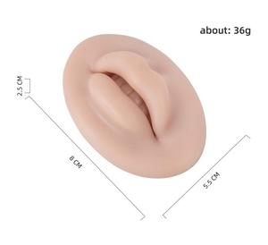 3D Silicone Lip <b>Practice</b> Skin Semi Permanent Makeup Microblading Tattoo Training <b>Practice</b> <b>Pad</b> - Product Image 6