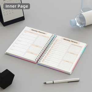 Tùy Chỉnh Xoắn Ốc Trọng Lượng Giảm Cân Phù Hợp Với Cuốn Sách Nhật Ký Tập Thể Dục Kế Hoạch Với Hộp - Product Image 4