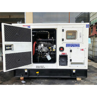 Generador Diésel Móvil con Remolque 25Kva 30Kva 60Kva 75Kva 230V 480V 4 Ruedas, Diseño Insonorizado con Chasis Silencioso