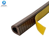 Bande d'étanchéité en mousse EPDM autocollante de type D, insonorisante, pour fenêtres et portes, pour une meilleure isolation et une meilleure protection contre les intempéries