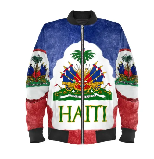 Blouson Haïti bleu