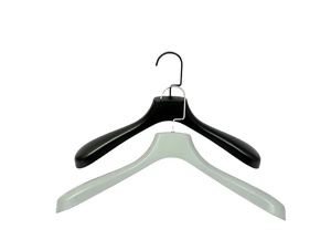 Cintre à épaules larges en plastique <span class=keywords><strong>pour</strong></span> costumes, avec bande antidérapante, sans trace, <span class=keywords><strong>anti</strong></span>-choc, <span class=keywords><strong>pour</strong></span> magasins de vêtements et hôtels, directement du fabricant - Product Image 1