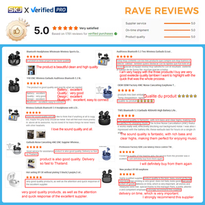 Không dây TWS <span class=keywords><strong>Bluetooth</strong></span> 5.3 Tai nghe Earbuds Tai nghe không dây Earbuds trong tai tai nghe Tai nghe màu xanh răng Earbuds - Product Image 4