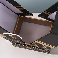 Boîte d'emballage en papier à double porte avec logo personnalisé, boîte cadeau cosmétique, boîte en papier haut de gamme pour soins de la peau, huile essentielle, parfum