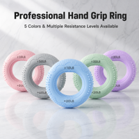Cincin Genggaman Tangan Silikon Profesional Merk CWM Model 011 Dua Tingkat Resistensi Latihan Rehabilitasi Kekuatan Lengan 0.1kg