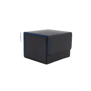Boîte de rangement pour cartes en cuir PU avec logo personnalisé PTCG Yu-Gi-Oh pour <span class=keywords><strong>deck</strong></span> de commandant 140+ cartes - Product Image 3