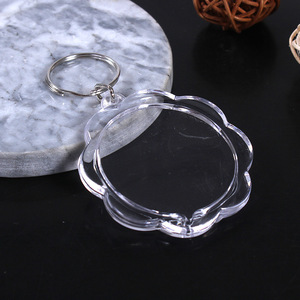 Qua biên giới chất lượng cao tùy chỉnh khuyến mãi trang trí Keychain trống khung ảnh đa hình dạng <span class=keywords><strong>Acrylic</strong></span> Móc chìa khóa - Product Image 3