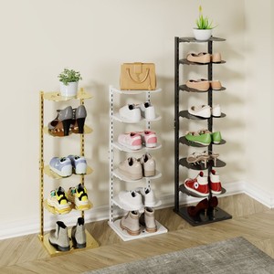 Jane Liya Shoe Rack Adjustable Carbon Steel Narrow Gap Storage Removable For Home Use - Product Image 1