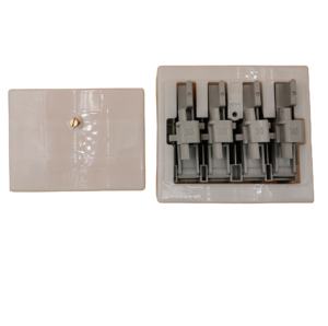Boîte de connexion à deux/quatre pôles JUNW, base de fusible DTX88, boîte à fusibles basse tension, porte-fusible 63A avec PA6 - Product Image 1