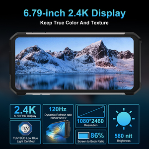 Unihertz 8849 Tank <span class=keywords><strong>2</strong></span> Pro, Teléfono Resistente de 6.79 Pulgadas con Proyector de Visión Nocturna, Android 15, 12GB+512GB, Red 4G, CPU Octa Core, Nivel IP68 - Product Image 3
