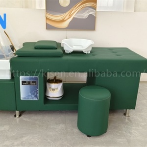 KISEN Sillón de Masaje Japonés para Lavado de Cabello con Vapor y Terapia de Agua, Cama de Masaje para Spa Capilar - Product Image 6