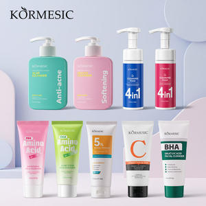KORMESIC – Nettoyant <span class=keywords><strong>Visage</strong></span> Moussant Coréen Anti-Acné aux Acides Aminés, Marque Privée, Logo Personnalisé, OEM, Vente en Gros pour Femmes - Product Image 1