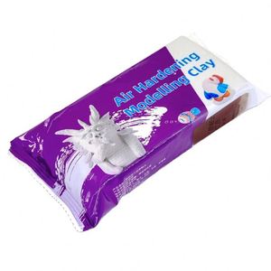 ดินปั้นแห้งเร็ว 450 กรัม สีขาว สีแดง สำหรับงานศิลปะ งานฝีมือ เด็กและผู้ใหญ่ - Product Image 1