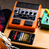 JOYO Pedal Amplifier Gitar Portabel All-in-One Isi Ulang Combo Amplifier Gitar dengan Footswitch Efek Jam Buddy