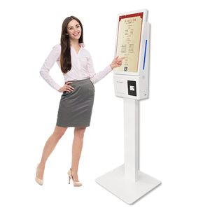 Kiosco de Autoservicio con Pantalla Táctil de 21 Pulgadas, Sistema Dual Android/<span class=keywords><strong>Windows</strong></span>, Tótem de Autoservicio para Cafetería - Product Image 1