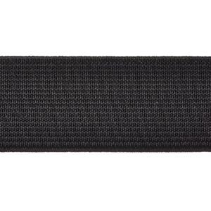 1/1 2 /1.5 /2 /2.5/3/4/5/6 inch dây thun dệt kim màu đen rộng - Product Image 5