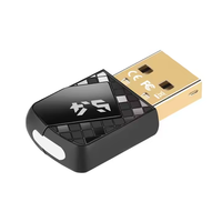 Adaptador USB Bluetooth 5.4 BT544, Mini Dongle Inalámbrico Bluetooth para PC, Laptop, Computadora de Escritorio, Windows 7/8/10/11