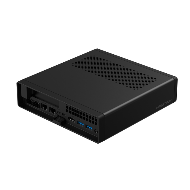 Chipboard Minisforum Ms-a2 Mini Pc, Amd Ryzen R9-8945hx/r7-7745hx, High-performance Dual 10gbe Quad Lan for Gaming & Workstation