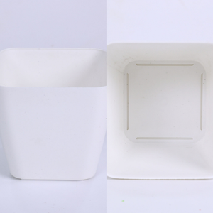 Maceta Moderna Cuadrada de Plástico para Flores, Maceta Decorativa para Interiores, Maceta de PP para Jardín o Vivero, para Decoración del Hogar o Balcón, Tamaño 13 - Product Image 2