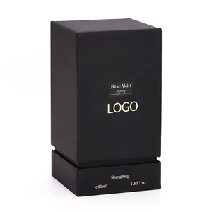 Gương sang trọng Parfum lataffa hộp đóng gói cứng nhắc các tông màu đen tùy chỉnh bao bì chai nước hoa với hộp - Product Image 2