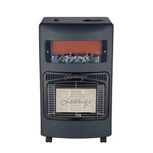 Estufa de <span class=keywords><strong>Gas</strong></span> Portátil para Interiores, Calefactor Infrarrojo para Habitaciones, Ahorro de Energí<span class=keywords><strong>a</strong></span>, Efecto de Llama Realista, 4200W, Protección de Seguridad Total para el Hogar - Product Image 2