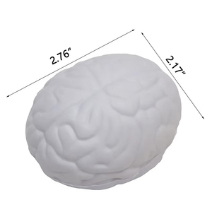 Juguete Promocional Personalizado, Pelota Antiestrés Sensorial con Forma de Cerebro, Pelota de Espuma PU Suave para Aliviar el Estrés - Product Image 6