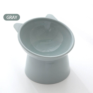 Mangkuk air pemberi makan hewan peliharaan, perjalanan portabel luar ruangan plastik padat ramah lingkungan untuk kucing & anjing dengan desain sederhana - Product Image 4