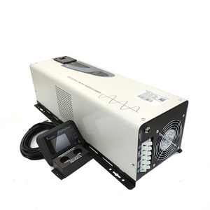 CE ROHS CB Certified PASSPOWER 5000W/15000W Solar Hybrid Single Phase 24V/48V 220V 90% Efficiency Power - Product Image 1