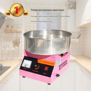 Máquina automática para hacer algodón de azúcar de 220V con tazón de acero inoxidable y cuchara para azúcar, para restaurantes e industrias minoristas, nueva condición. - Product Image 6