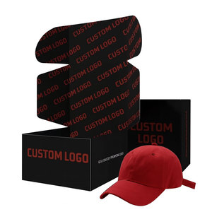 Gorra de béisbol de papel corrugado ecológica con logotipo personalizado <span class=keywords><strong>embalaje</strong></span> de caja de <span class=keywords><strong>embalaje</strong></span> de lujo - Product Image 1