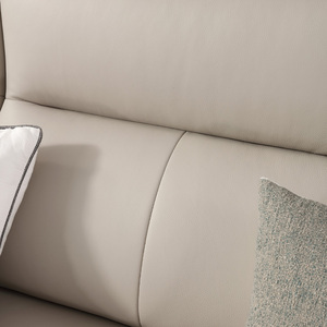 Élégante Canapé-lit trois places en cuir rembourré, structure en bois massif, design moderne pour appartement haut de gamme et <span class=keywords><strong>boutique</strong></span> - Product Image 3